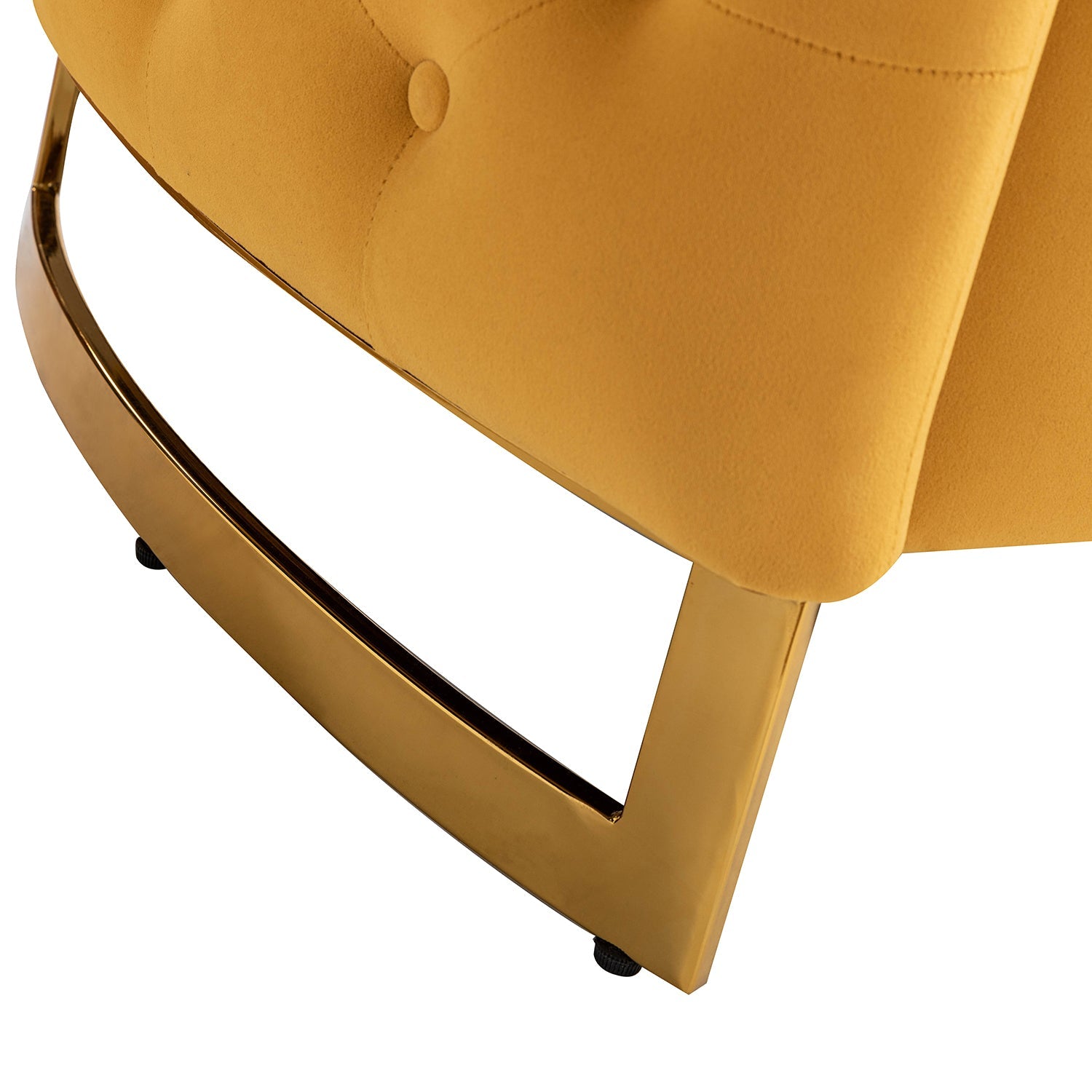 Banc de rangement capitonné avec accoudoirs, dessus relevable, rembourrage en mousse et pieds dorés | Ivoire / Moutarde / Noir / Bleu marine / Sarcelle | Simple