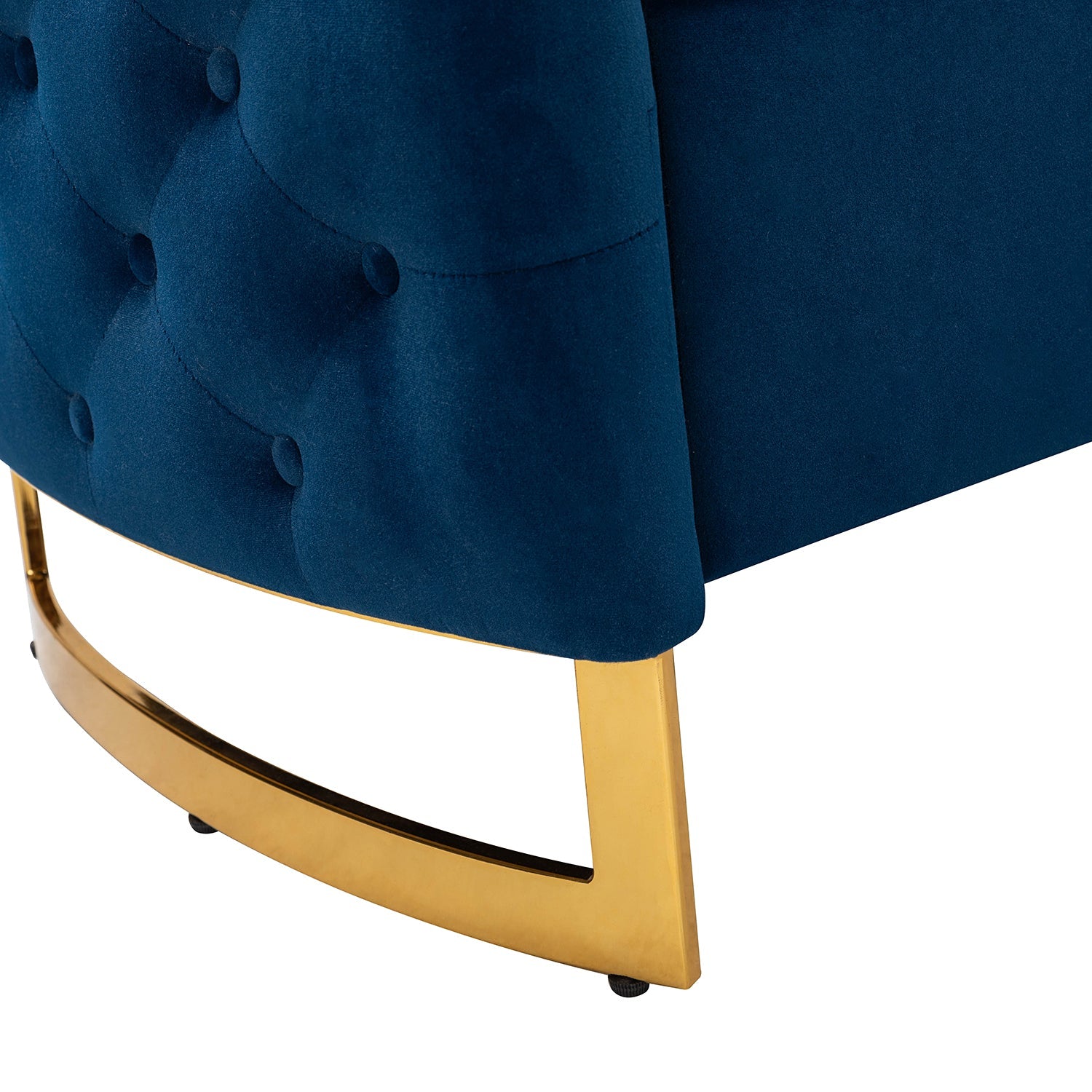 Banc de rangement capitonné avec accoudoirs, dessus relevable, rembourrage en mousse et pieds dorés | Ivoire / Moutarde / Noir / Bleu marine / Sarcelle | Simple