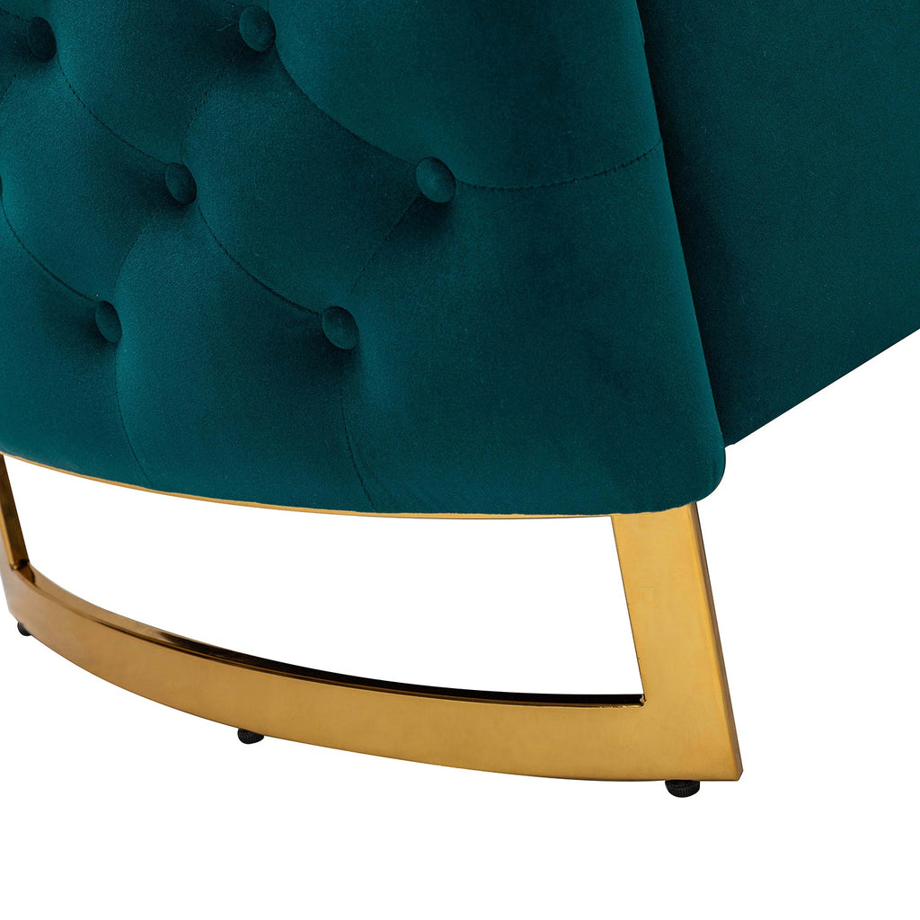 Banc de rangement capitonné avec accoudoirs, dessus relevable, rembourrage en mousse et pieds dorés | Ivoire / Moutarde / Noir / Bleu marine / Sarcelle | Simple