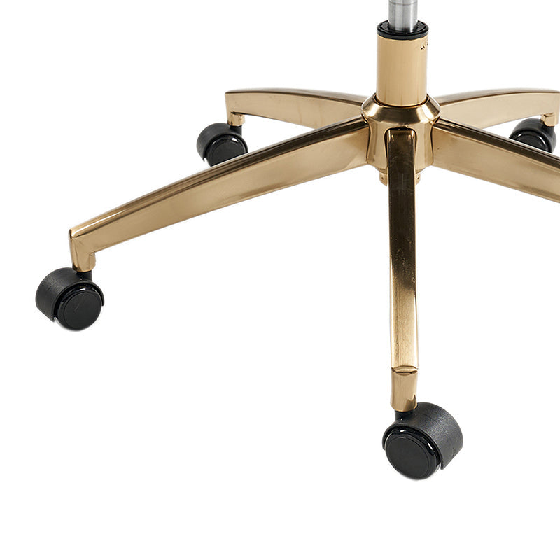 Fauteuil de bureau de direction en similicuir avec capitonnage à canaux et boutons, hauteur réglable, inclinaison et pivot | Ivoire / Caramel / Marron / Noir / Bleu marine / Sauge | Siège unique