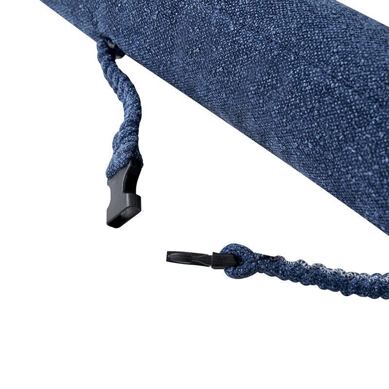Oreiller de soutien cervical imperméable en polyester pour chaises | Bleu / Marine / Mousse / Gris / Avoine / Blanc / Rose / Beige | Simple