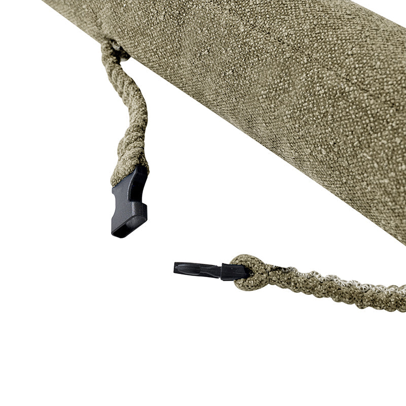 Oreiller de soutien cervical imperméable en polyester pour chaises | Bleu / Marine / Mousse / Gris / Avoine / Blanc / Rose / Beige | Simple