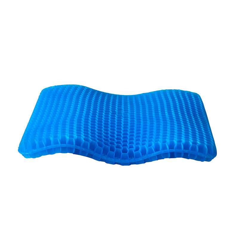 Fauteuil inclinable releveur avec massage dorsal par airbag, thérapie chauffante et support tête et lombaire réglables | Bleu marine / Beige | Monoplace